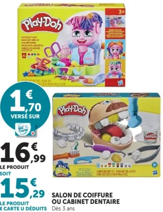 Salon de coiffure ou Cabinet dentaire Play-Doh