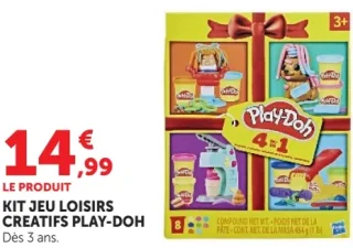 Kit jeu loisirs créatifs Play-Doh
