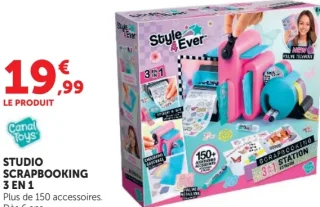 STUDIO SCRAPBOOKING 3 EN 1 Canal Toys
