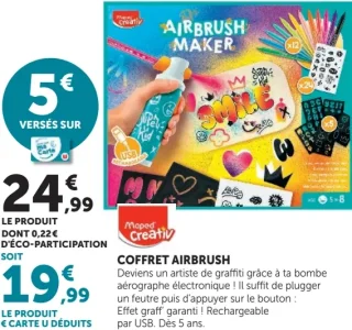 COFFRET AIRBRUSH Maped Creativ