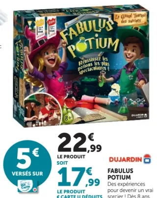 Dujardin Fabulus Potium