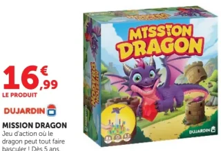 Jeu d'action Mission Dragon Dujardin