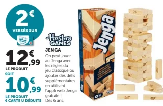 Jeu de société Jenga Hasbro Games