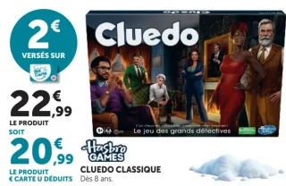 Jeu de société Cluedo Classique Hasbro Games