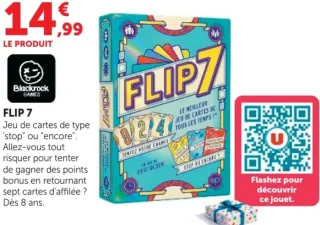 Jeu de cartes Flip 7 Blackrock Games