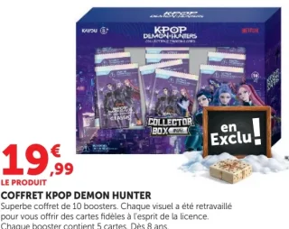Coffret Kpop Demon Hunter