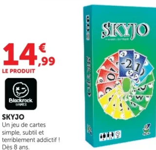 Jeu de cartes Skyjo Blackrock Games