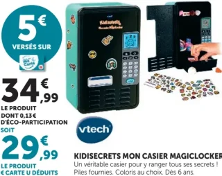 Casier électronique Kidisecrets Mon Casier Magiclocker Vtech