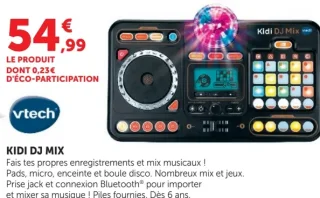 Console DJ Kidi DJ Mix Vtech