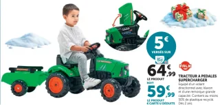 Tracteur à pédales Supercharger Falk