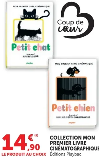Collection Mon Premier Livre Cinématographique Éditions Playbac