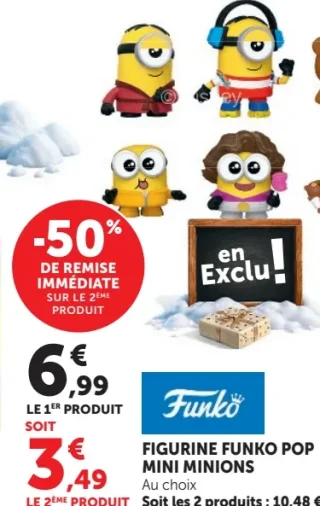 FIGURINE FUNKO POP MINI MINIONS