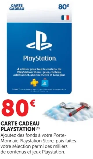 Carte cadeau PlayStation