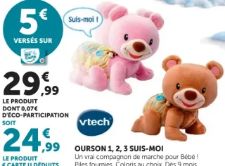Ourson 1, 2, 3 suis-moi Vtech