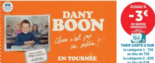 Spectacle Dany Boon - Clown n'est pas un métier !!