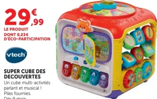 SUPER CUBE DES DECOUVERTES Vtech