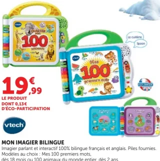 MON IMAGIER BILINGUE Vtech