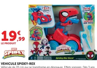Marvel Spidey et ses amis extraordinaires Véhicule Spidey-Rex