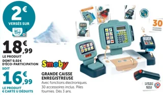 Smoby Grande Caisse Enregistreuse