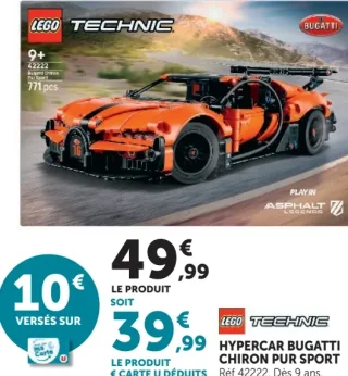 LEGO Technic - Hypercar Bugatti Chiron Pur Sport