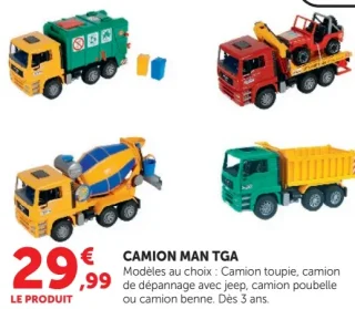 Camion MAN TGA Bruder