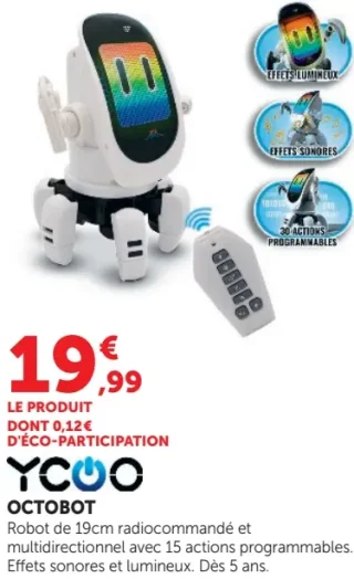 Robot radiocommandé YCOO Octobot