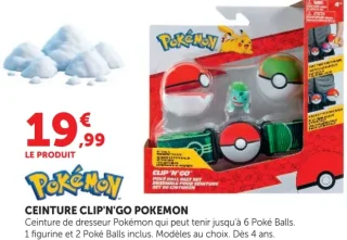 Pokémon Ceinture Clip'N'Go