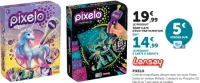 Jeu de dessin Lansay Pixelo Metallic ou Phospho 2D