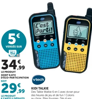 Talkies-walkies Kidi Talkie Vtech