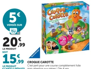 Jeu de société Croque-Carotte Ravensburger