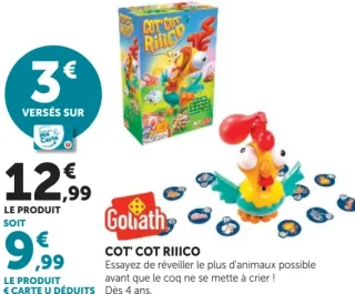 Jeu Cot' Cot Riiico Goliath