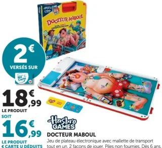 Jeu Docteur Maboul Hasbro Games