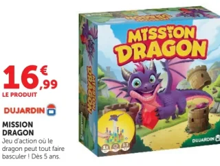 Jeu Mission Dragon Dujardin
