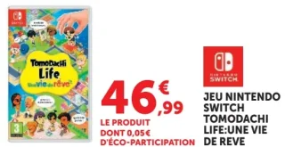 Jeu Nintendo Switch Tomodachi Life : Une vie de rêve