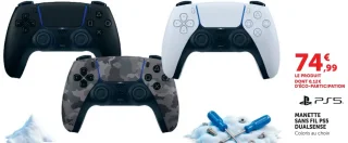 Manette sans fil PS5 Dualsense PS5