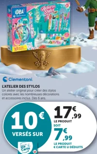 Coffret L'atelier des stylos Clementoni