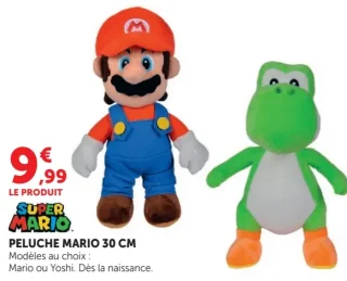 Peluche Mario 30 cm Super Mario