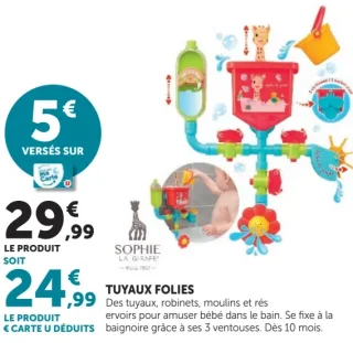Tuyaux Folies Sophie la girafe