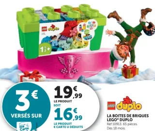 La boîte de briques Lego Duplo