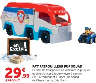 Pat' Patrouilleur Pup Squad La Pat' Patrouille