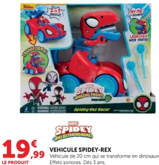 Véhicule Spidey-Rex Marvel Spidey et ses amis extraordinaires