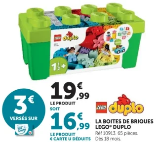 La boîtes de briques LEGO DUPLO