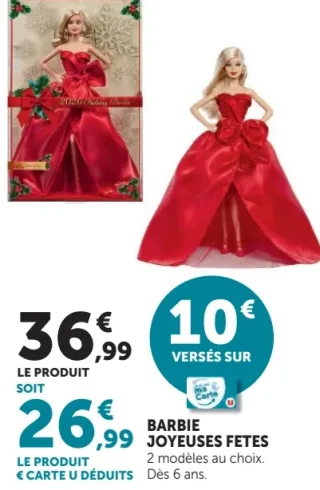 Barbie Joyeuses Fêtes
