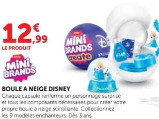 Boule à neige Disney Zuru Mini Brands Create