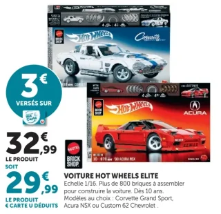 Voiture Hot Wheels Elite Mattel