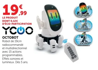 Octobot robot radiocommandé YCOO