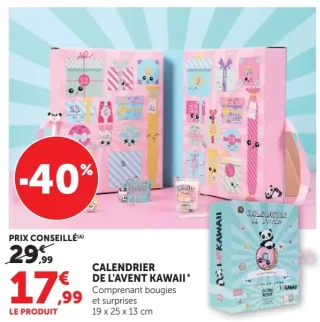 CALENDRIER DE L'AVENT KAWAII*