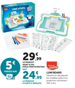 LUMI'BOARD Maped Creativ
