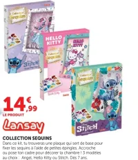 Kit créatif Collection Sequins Lansay