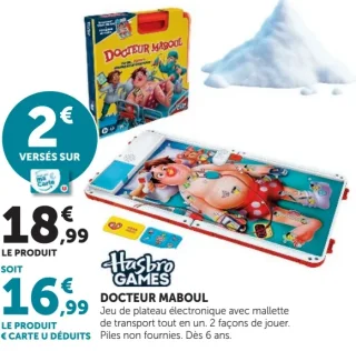 Jeu de plateau Docteur Maboul Hasbro Games